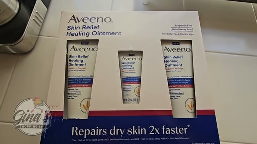 Aveeno Skin Relief Healing Ointment, 7.2 oz, 2-Pack + 2 oz