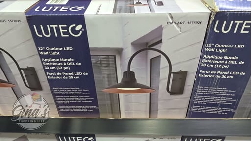 Lutec 12" Wall Light