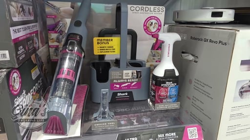 Shark StainForce Cordless System with Stain Striker Formula