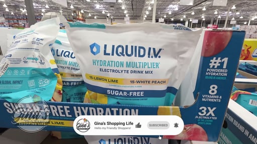 Liquid I.V. Sugar Free Hydration Multiplier Variety Pack, 30 Count