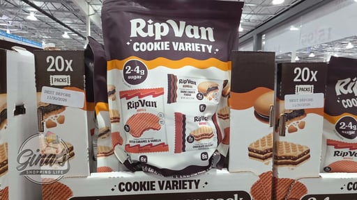 Rip Van Waffles Cookie Variety Pack 20 CT