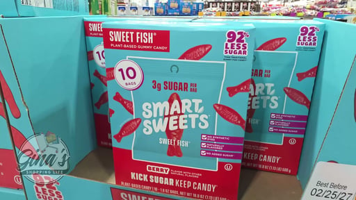 SmartSweets Sweet Fish, 10-Count