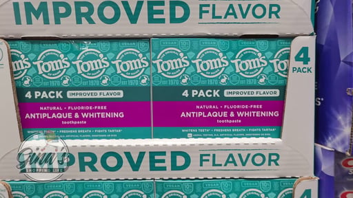 Tom's of Maine Antiplaque & Whitening Toothpaste 4/4.7OZ