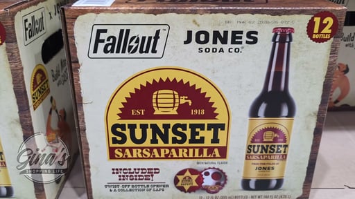 Jones Soda Fallout Sunset Sarsaparilla